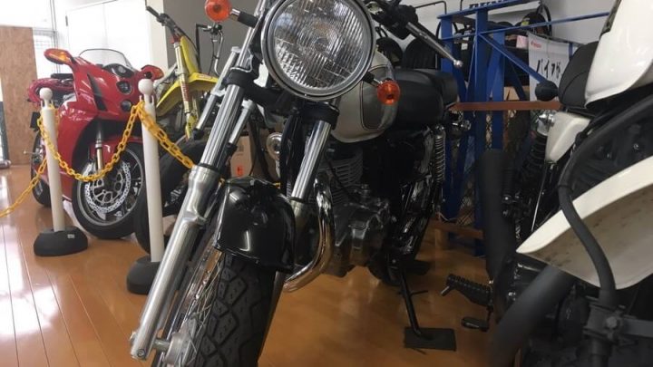 逆輸入のスズキのバイクの紹介