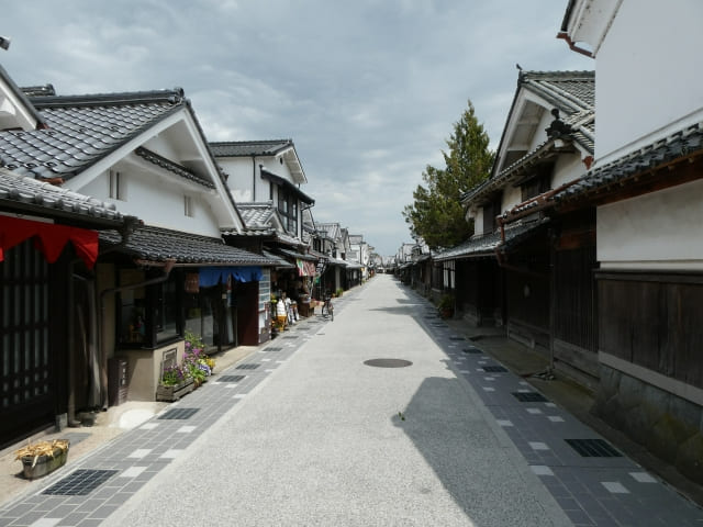 昔ながらの町並み
